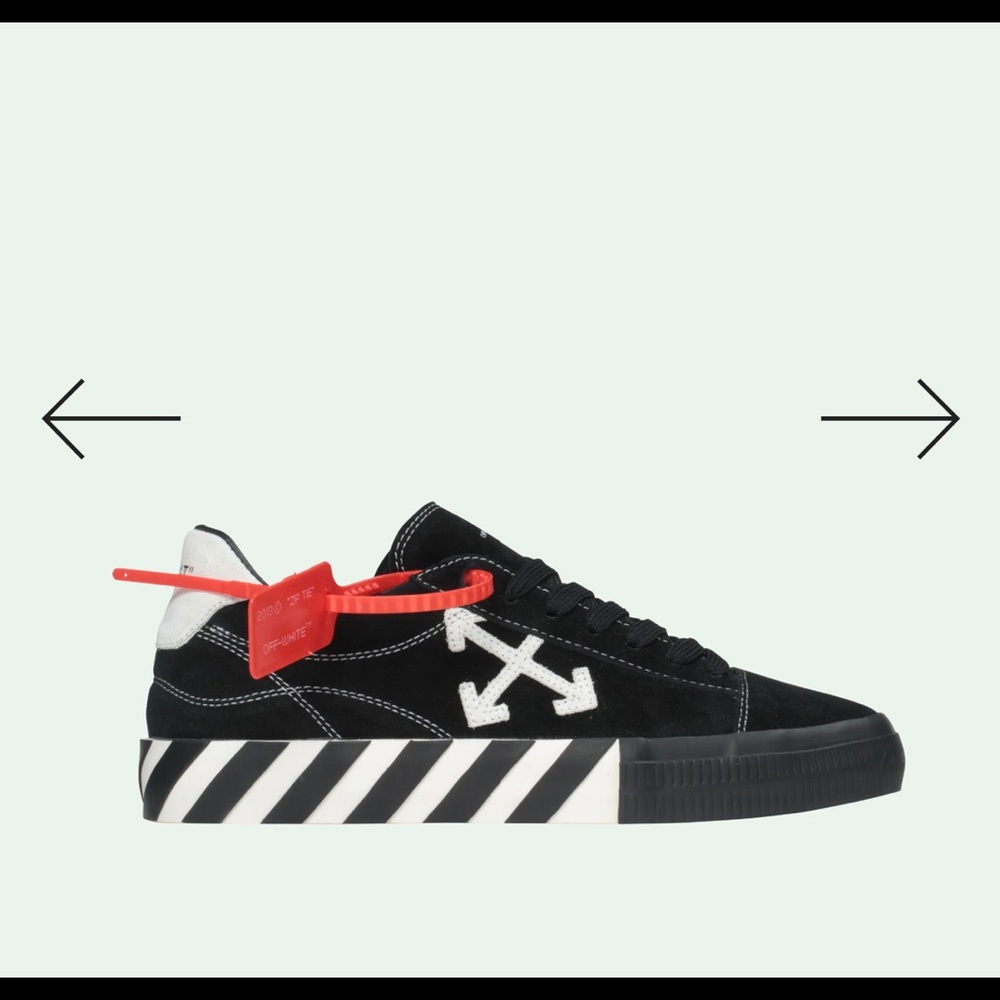 White off sneakers